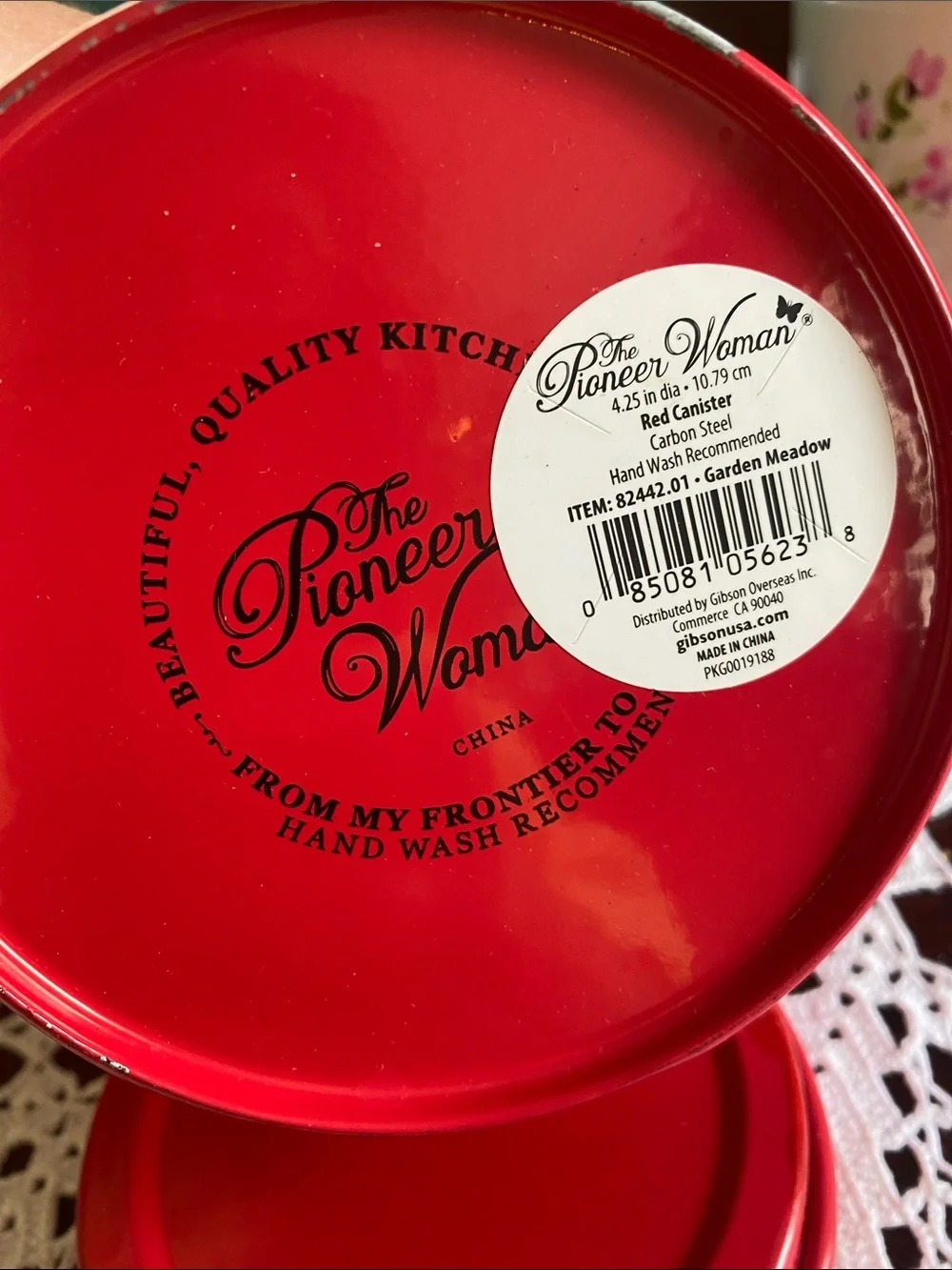 Pioneer Woman Garden Meadow Canister Set of 3